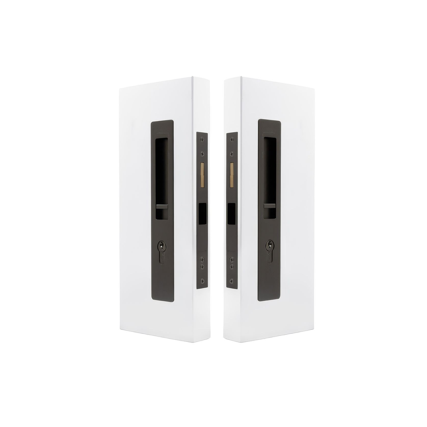 LUME - Locking Set - Integrated - 51-58mm Doors gallery detail image