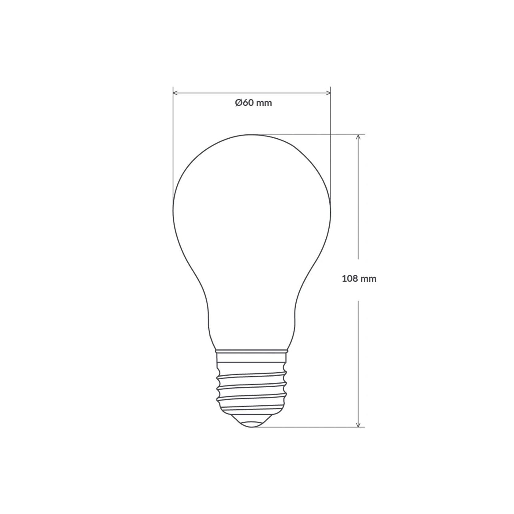 LED Filament Bulb GLS Crown gallery detail image