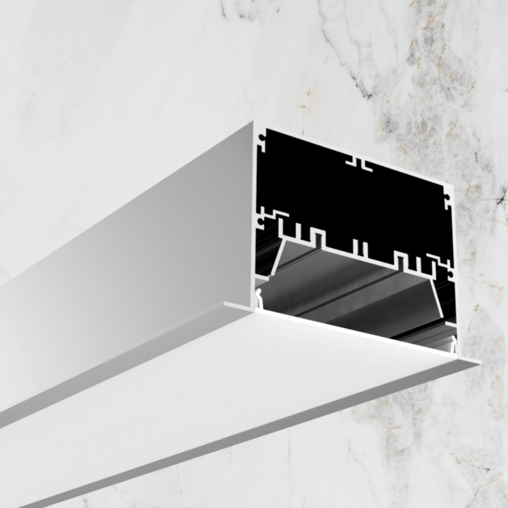 deep recessed LED profile
