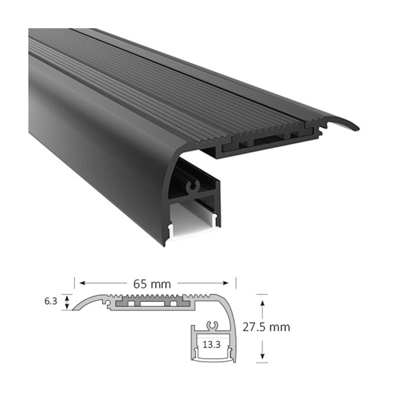 Stair nosing light