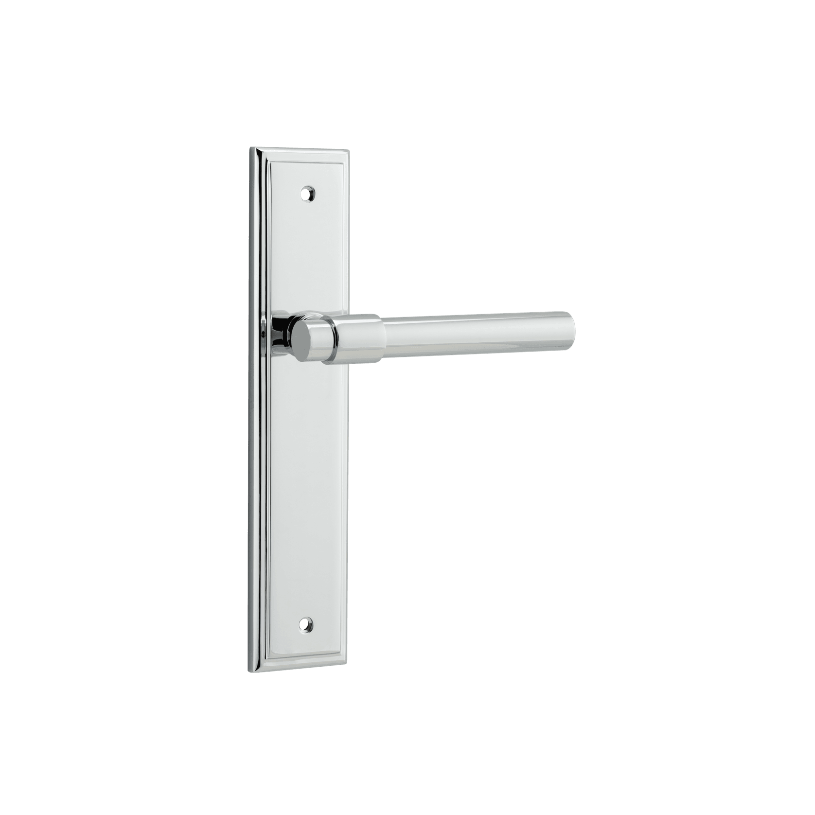 Helsinki Door Lever Stepped Backplate gallery detail image