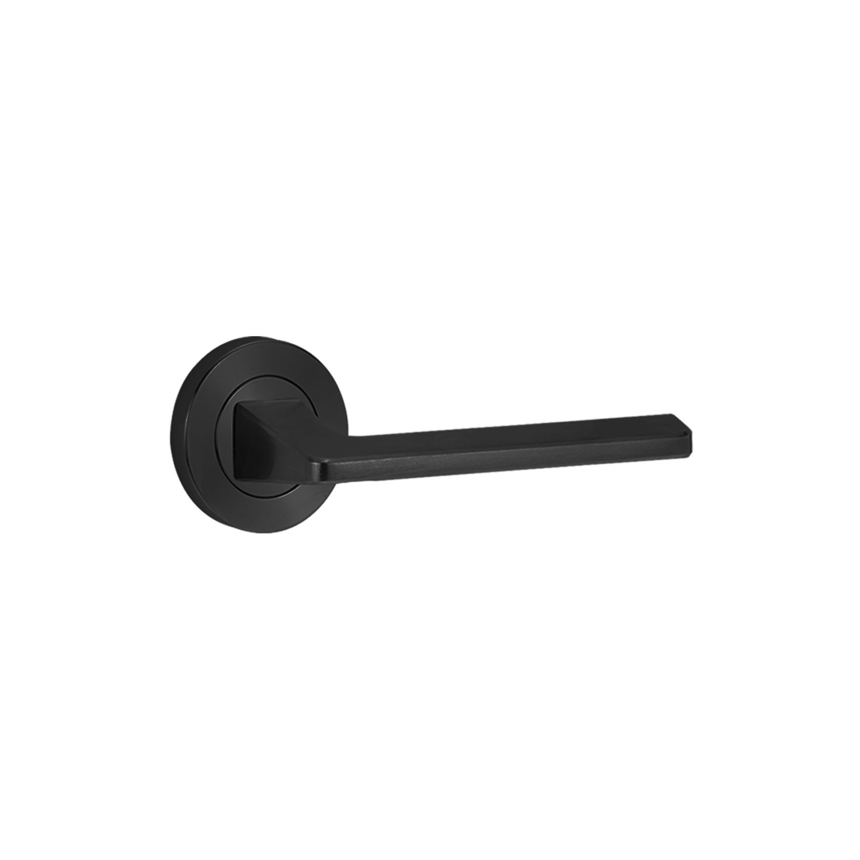 Lockwood Symphony 178 Door Lever on Round Rose gallery detail image