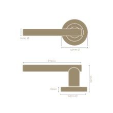 Italian Charleston Lever Set gallery detail image