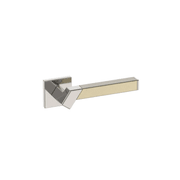 Kawajun Solid Brass and Vertigo Door Leverset TBT gallery detail image