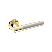Kawajun Solid Brass and Vertigo Door Leverset TCC gallery detail image