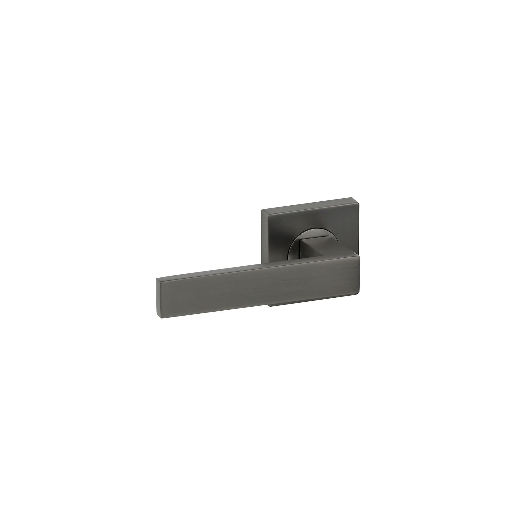 Savona Passage Lever Handle Graphite gallery detail image