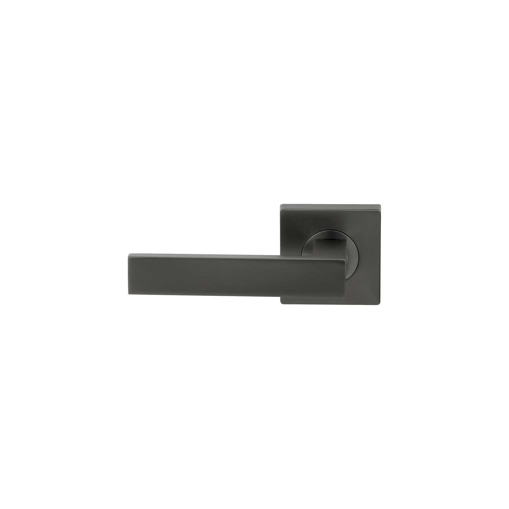 Savona Passage Lever Handle Graphite gallery detail image