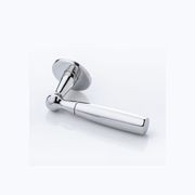 Joseph Giles - Bennett Solid Brass Door Lever Handle With Round Rose gallery detail image