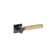 Kawajun Solid Brass and Vertigo Door Leverset TBT gallery detail image