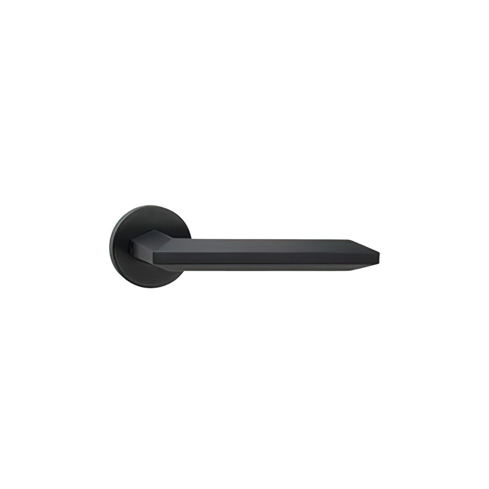 Kawajun Door Leverset Aluminium Blasted Black H3C gallery detail image