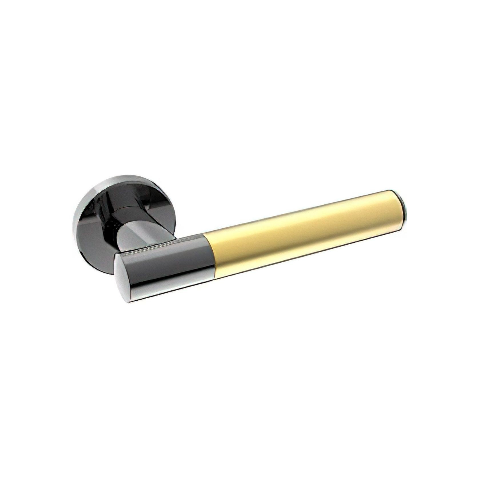 Kawajun Solid Brass and Vertigo Door Leverset TCC gallery detail image