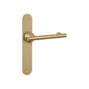 Futurismo Return Door Lever on Oval Backplate gallery detail image