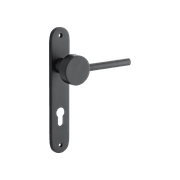Geppetto Door Lever - Oval Backplate gallery detail image