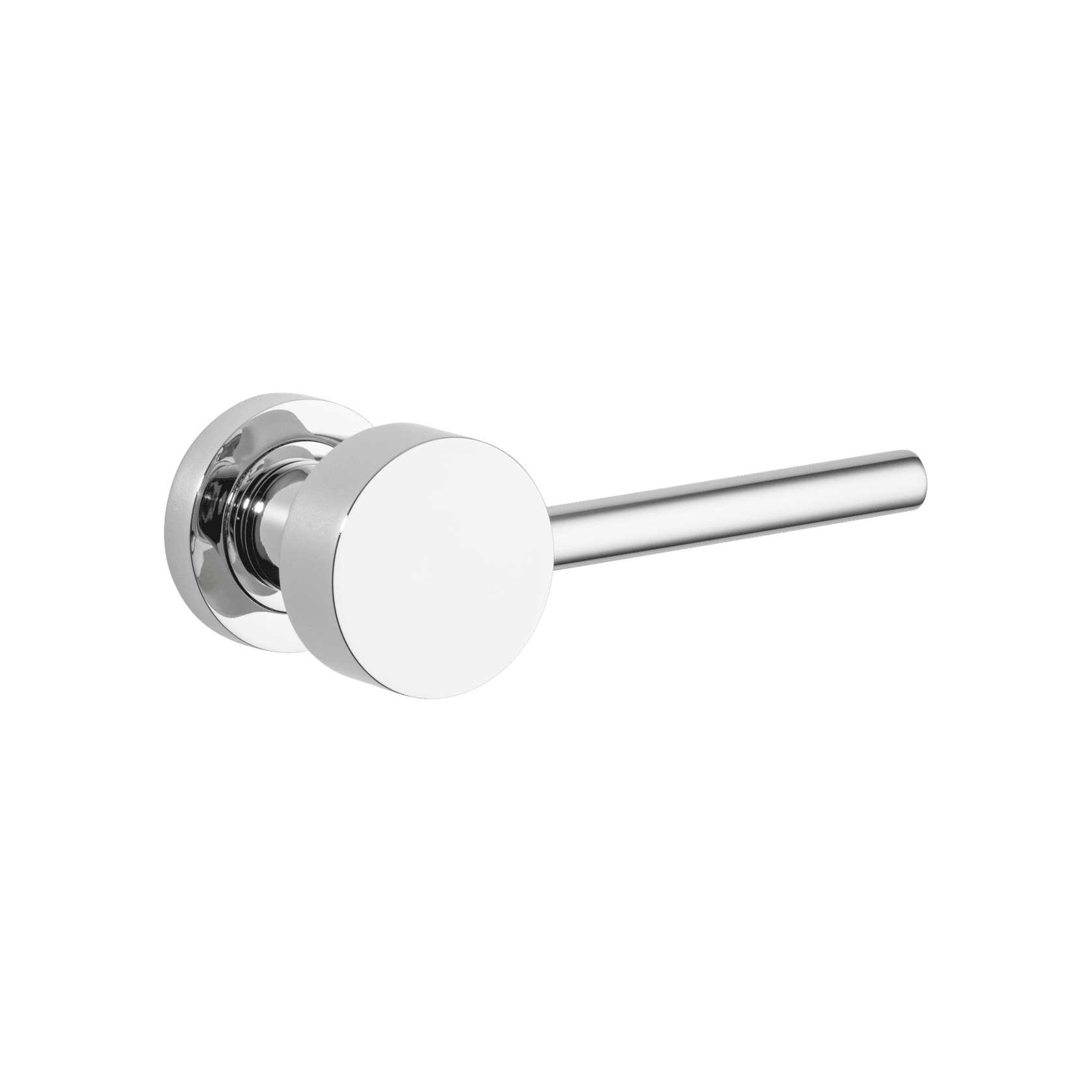 Geppetto Door Lever - Round Rose gallery detail image