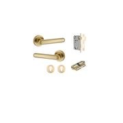 Puerto Lever - Round Rose | Brushed Gold PVD gallery detail image