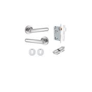 Puerto Lever - Round Rose | Satin Nickel gallery detail image