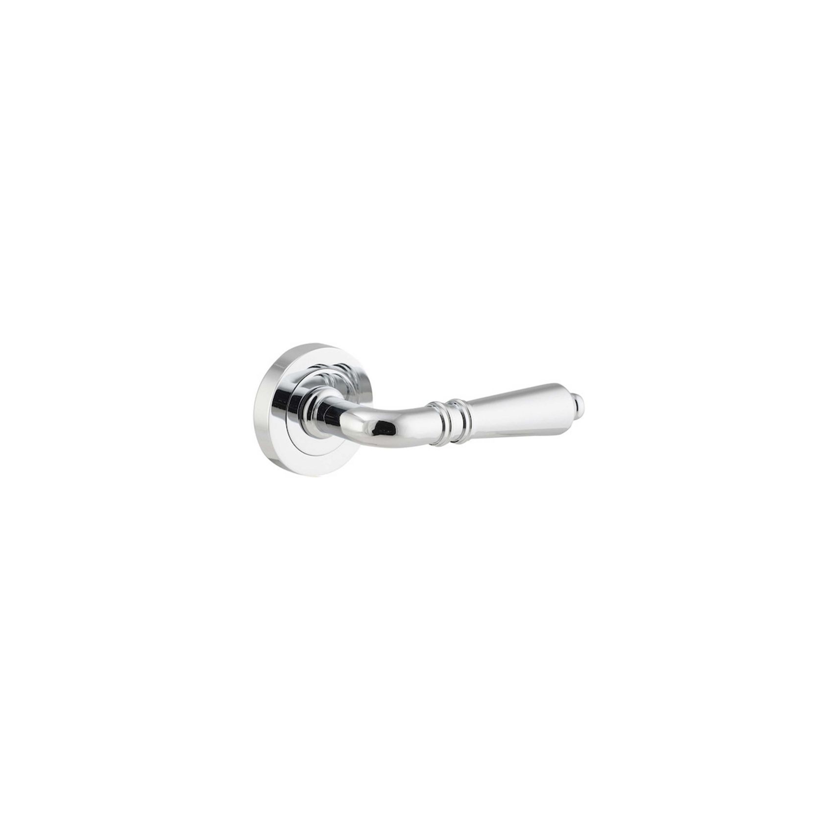 Sarlat Door Lever Round Rose gallery detail image