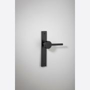 Geppetto Door Lever - Rectangular Backplate gallery detail image
