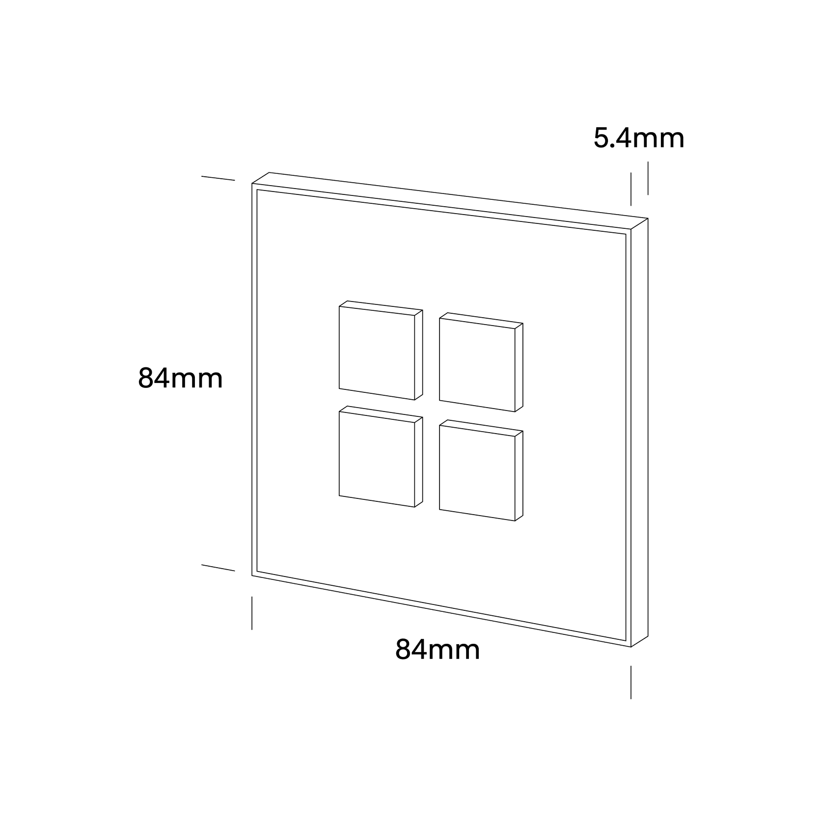 SELECT-4T Residential and Commercial Wall Switches gallery detail image