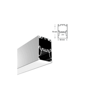 LED extrusion with diffuser