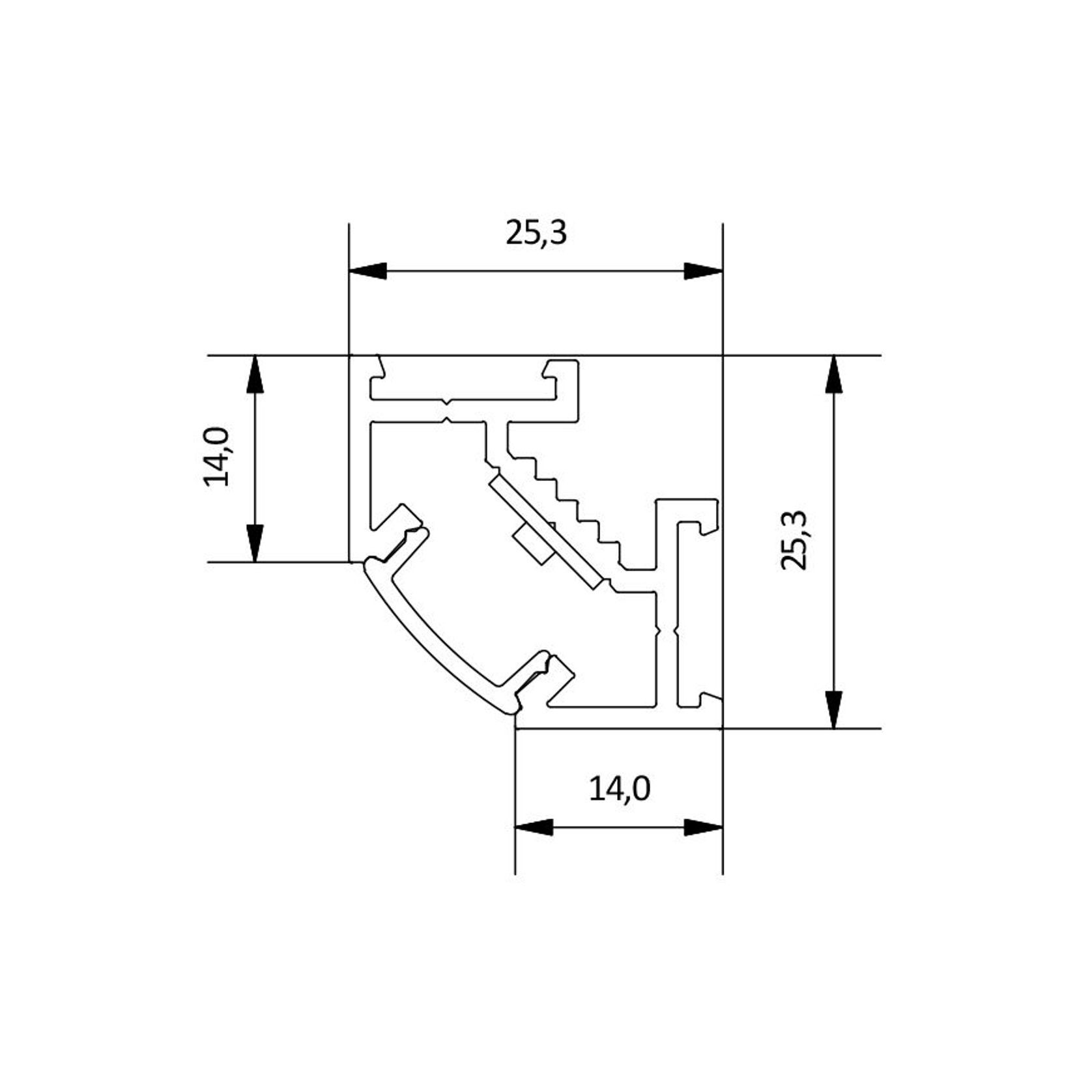Where's Ben 25 Linear LED Light gallery detail image