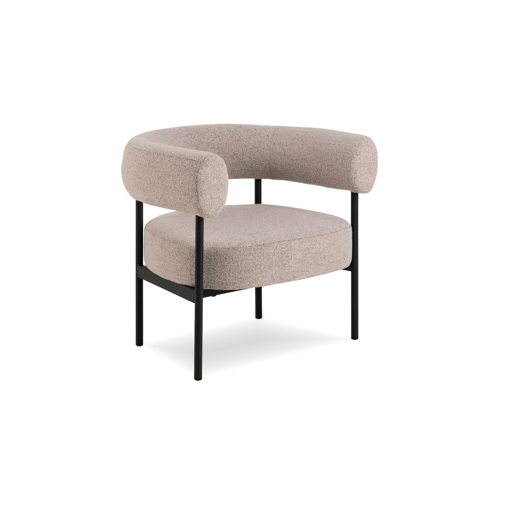 Marlowe Occasional Chair - Black Legs gallery detail image