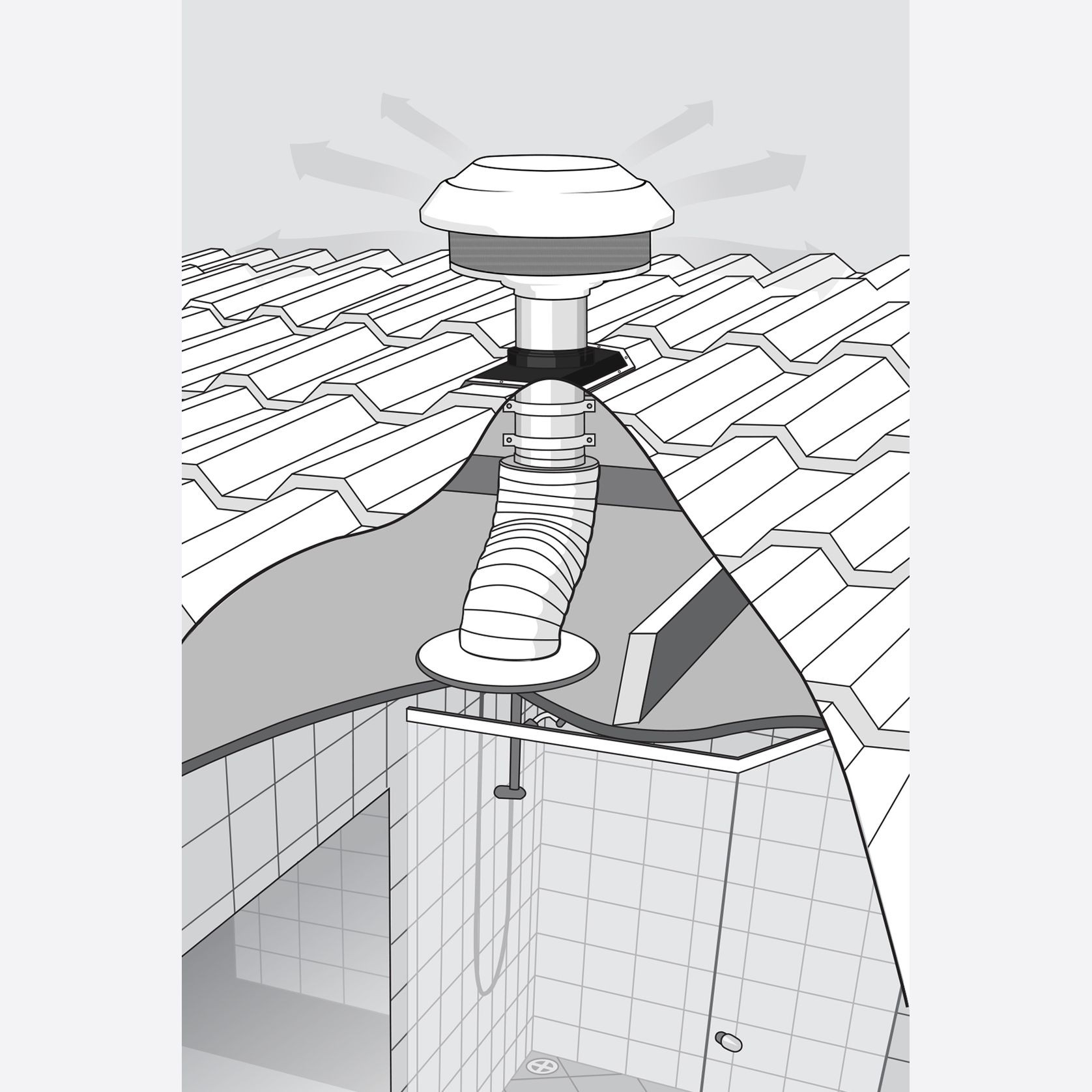 Silent Exhaust Fan - BRB750 gallery detail image