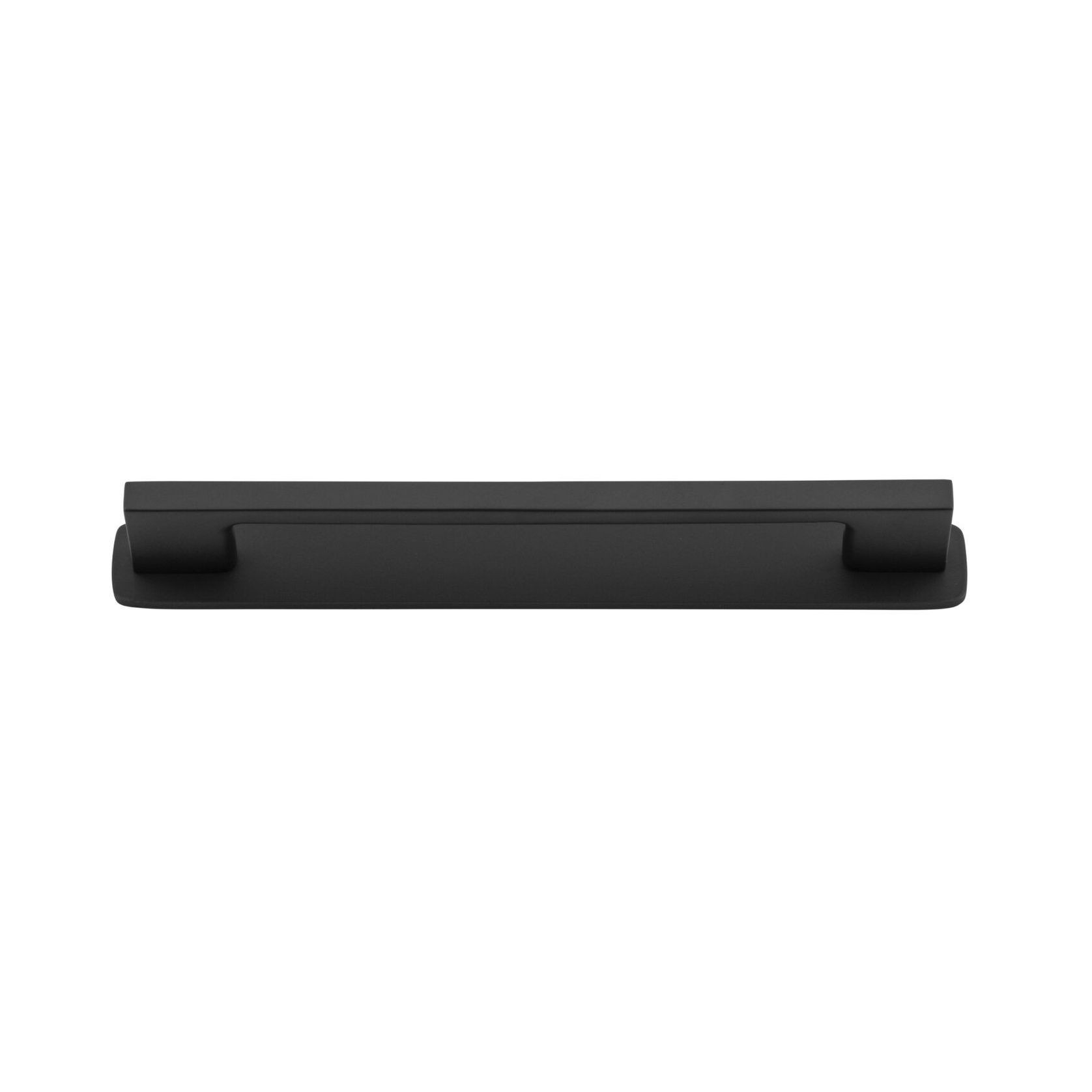 Cali Cabinet Pull with Backplate - CTC 160mm gallery detail image