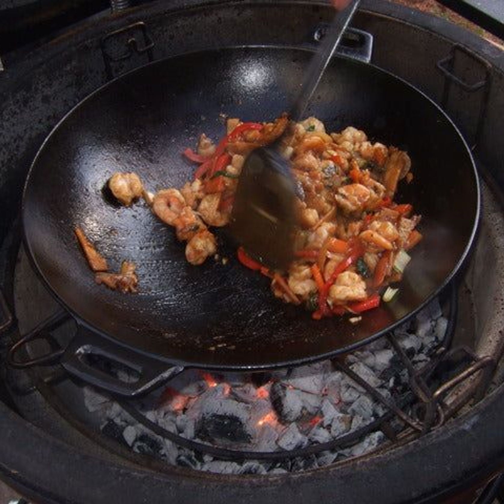 Kamado Joe Cast Iron Wok gallery detail image