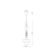 Lariat Long Pendant gallery detail image