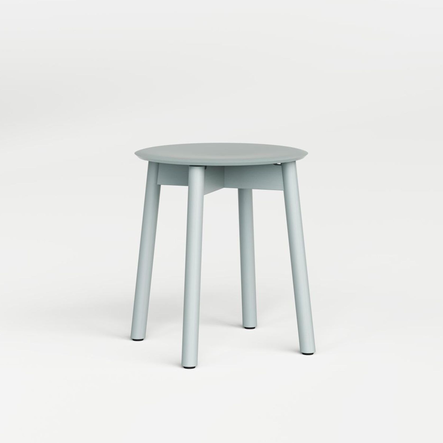SSD Stool 45cm - Full Oak Wood gallery detail image