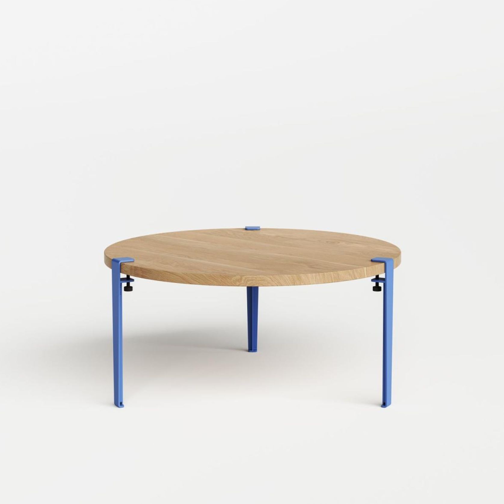 Tiptoe Round Coffee Table - Solid Oak gallery detail image