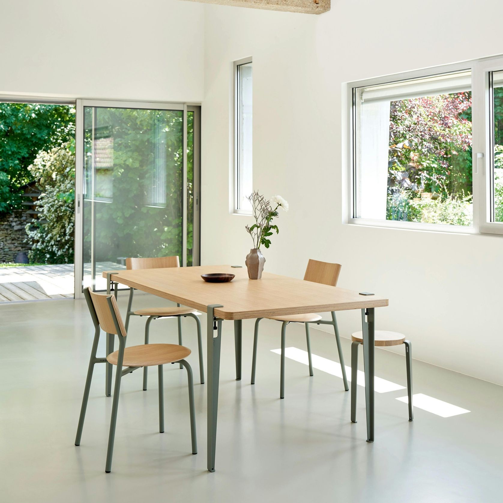 Tiptoe Dining Table  - Oak Veneer gallery detail image