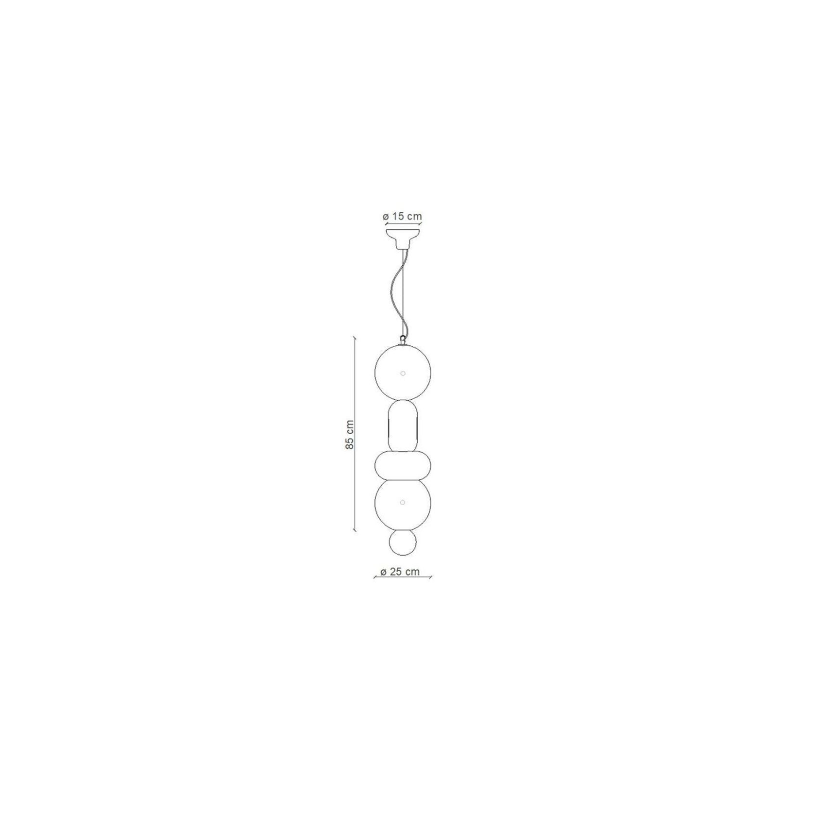 Bumbum Four Stack Pendant gallery detail image