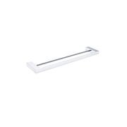 Celia Double Towel Rail 800mm Chrome gallery detail image