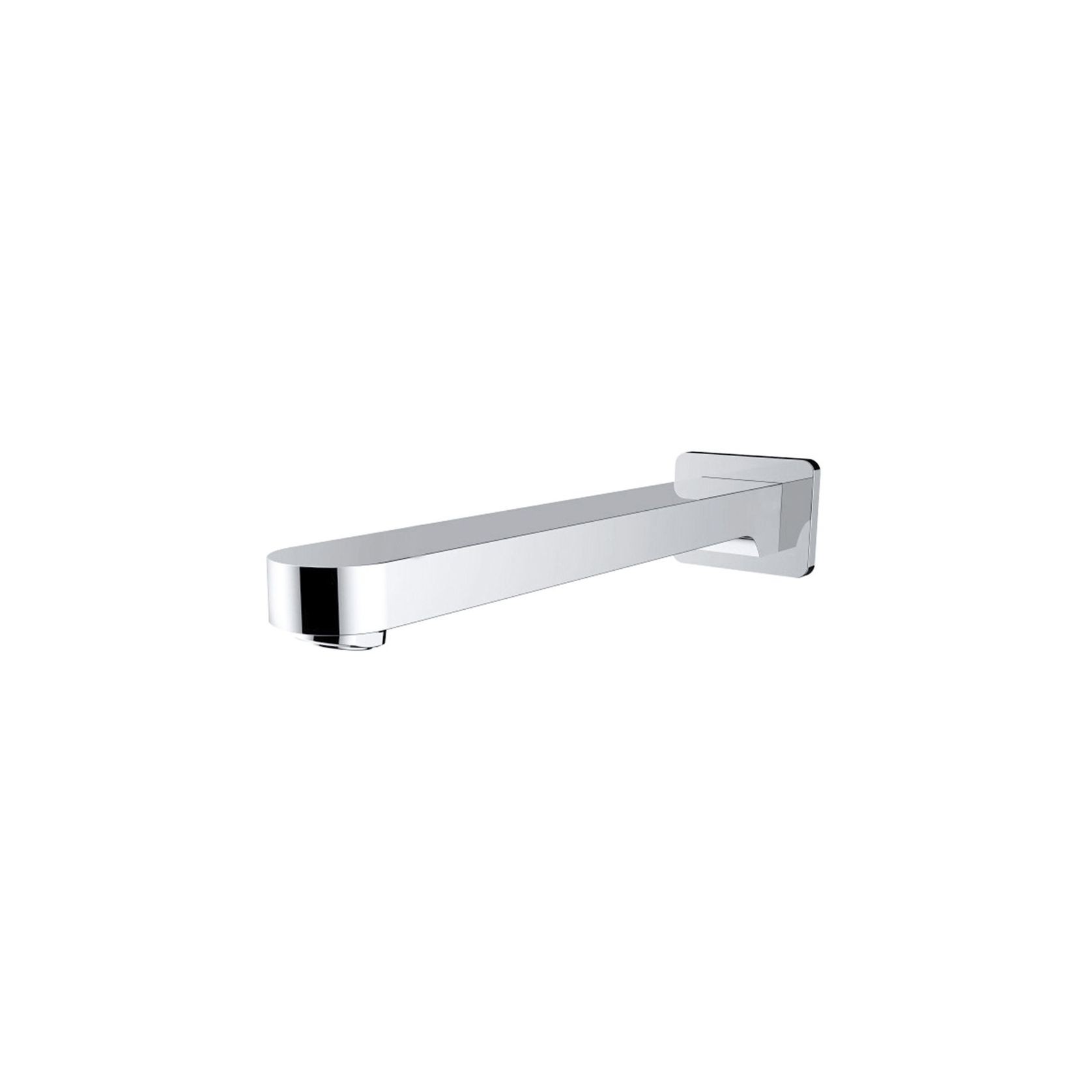 Ecco Fixed Bath Spout Only Chrome gallery detail image