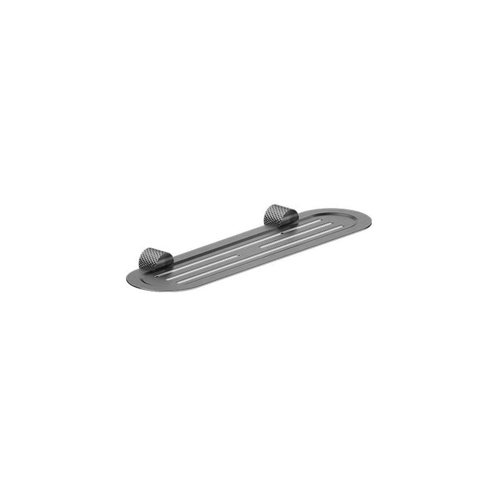 Opal Metal Shower Shelf Graphite gallery detail image