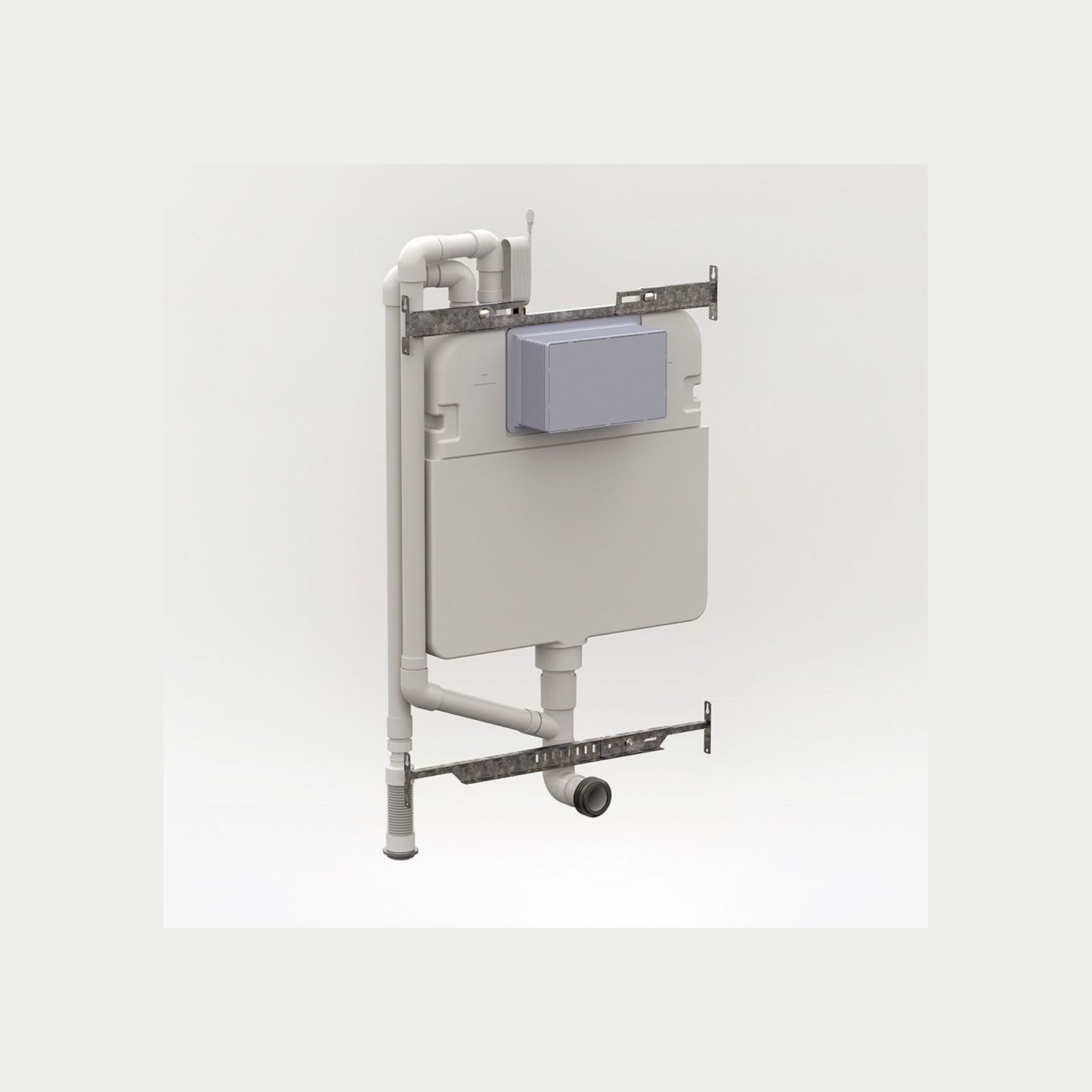 Milu In-wall Cistern with Odourless by Expella for Floor Mount Pans gallery detail image