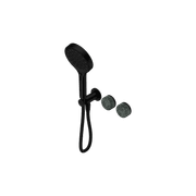 Serenity Shower System Verde Alpi Handle And Serenity Hand Shower Matte Black gallery detail image
