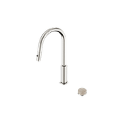 Serenity pull out kitchen Set Rome Travertine Handle Brushed Nickel gallery detail image