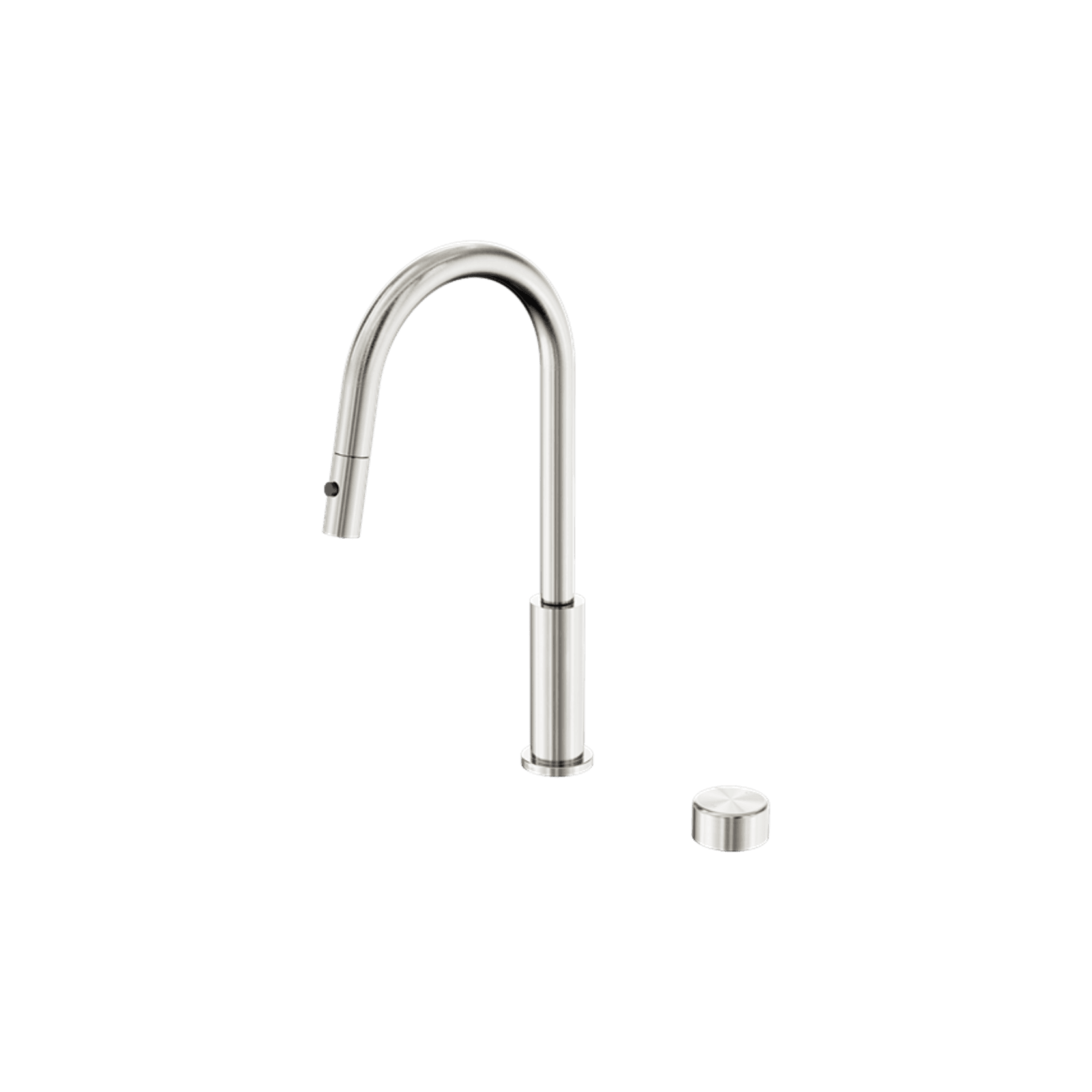 Serenity pull out kitchen Set Metal Handle Brushed Nickel gallery detail image