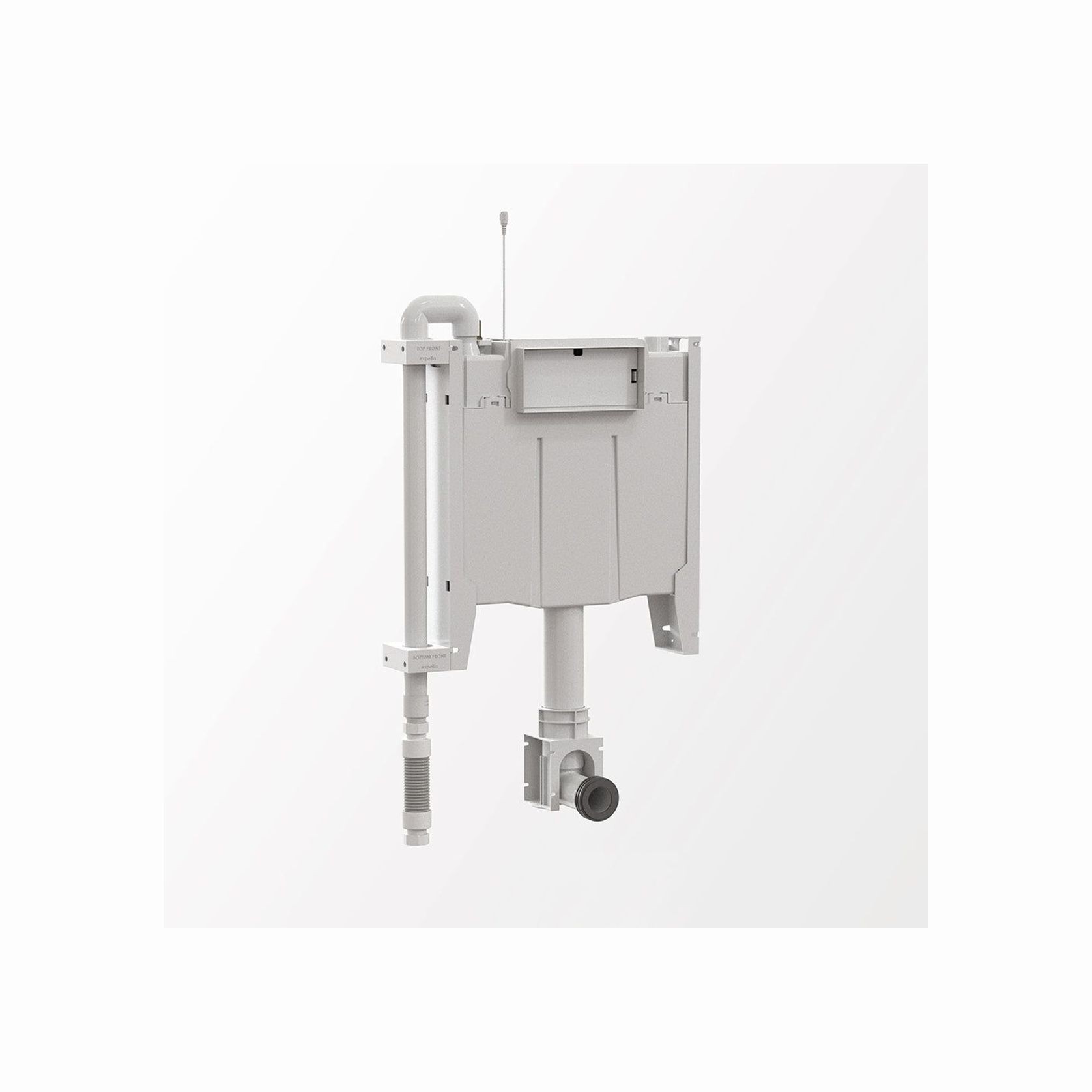 Odourless by Expella with Caroma Invisi II In-wall Cistern for Floor Mount Pans gallery detail image