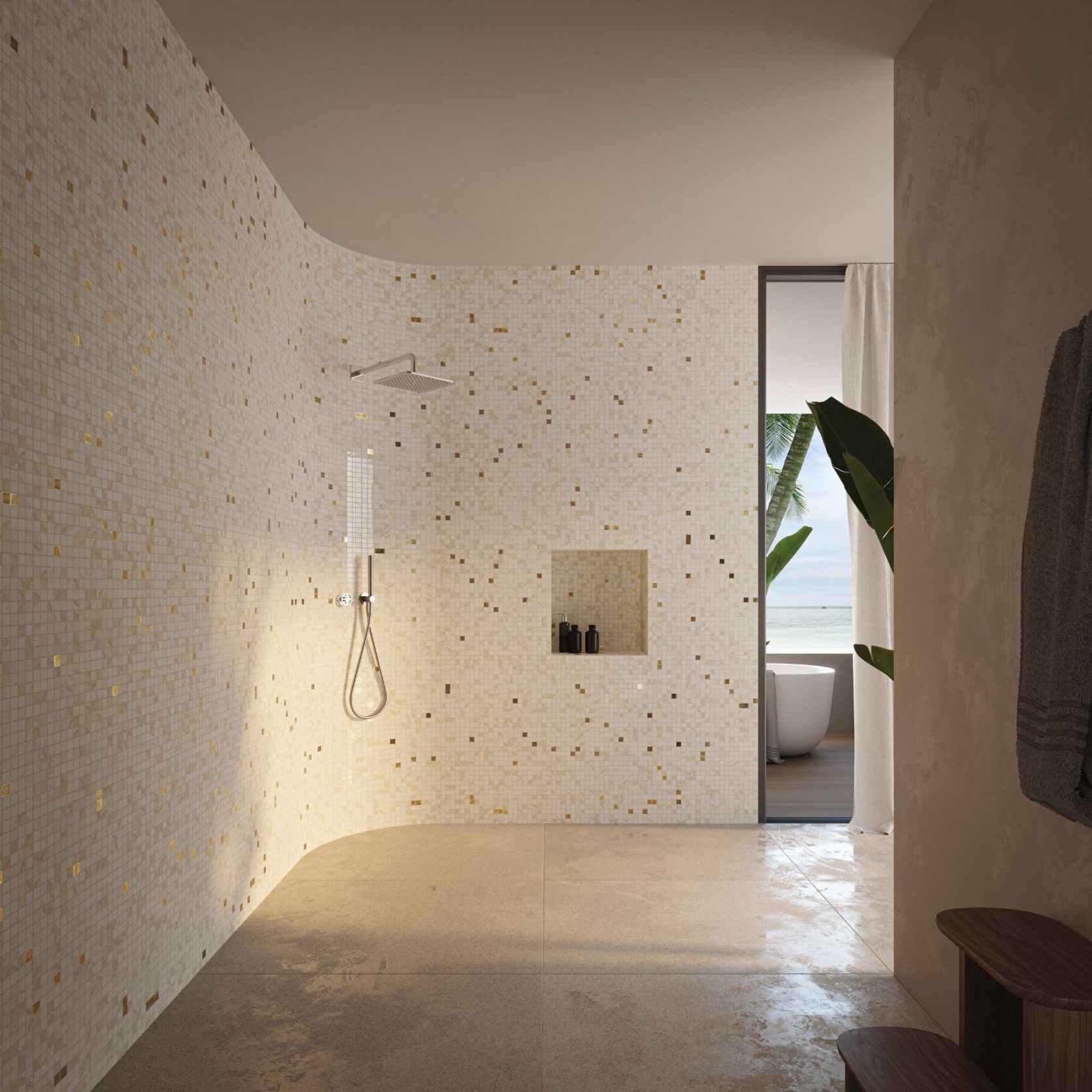 Sponge | Gold Mosaics Collection by Ezarri gallery detail image