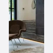 Titanium Vein Cut Travertine Benchtop gallery detail image