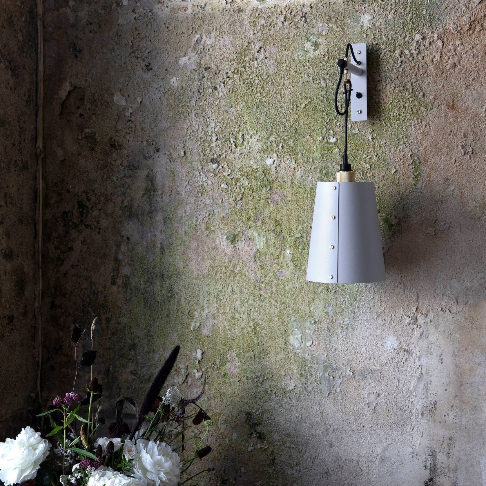 Hooked Wall Light with Shade gallery detail image