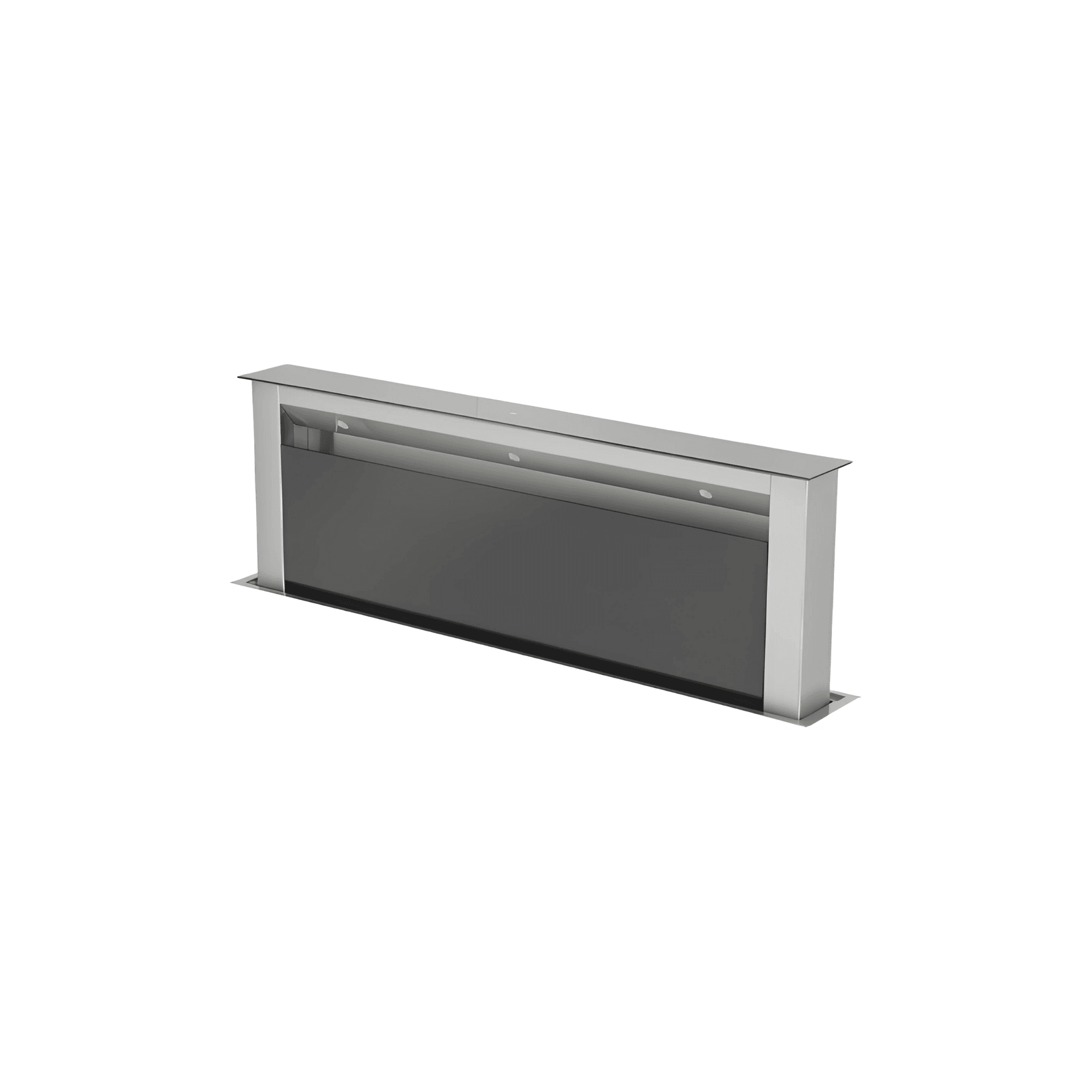 IK56 80cm Stainless & Black Glass Downdraft gallery detail image