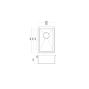 Mini Sink Station | 250 x 400 gallery detail image