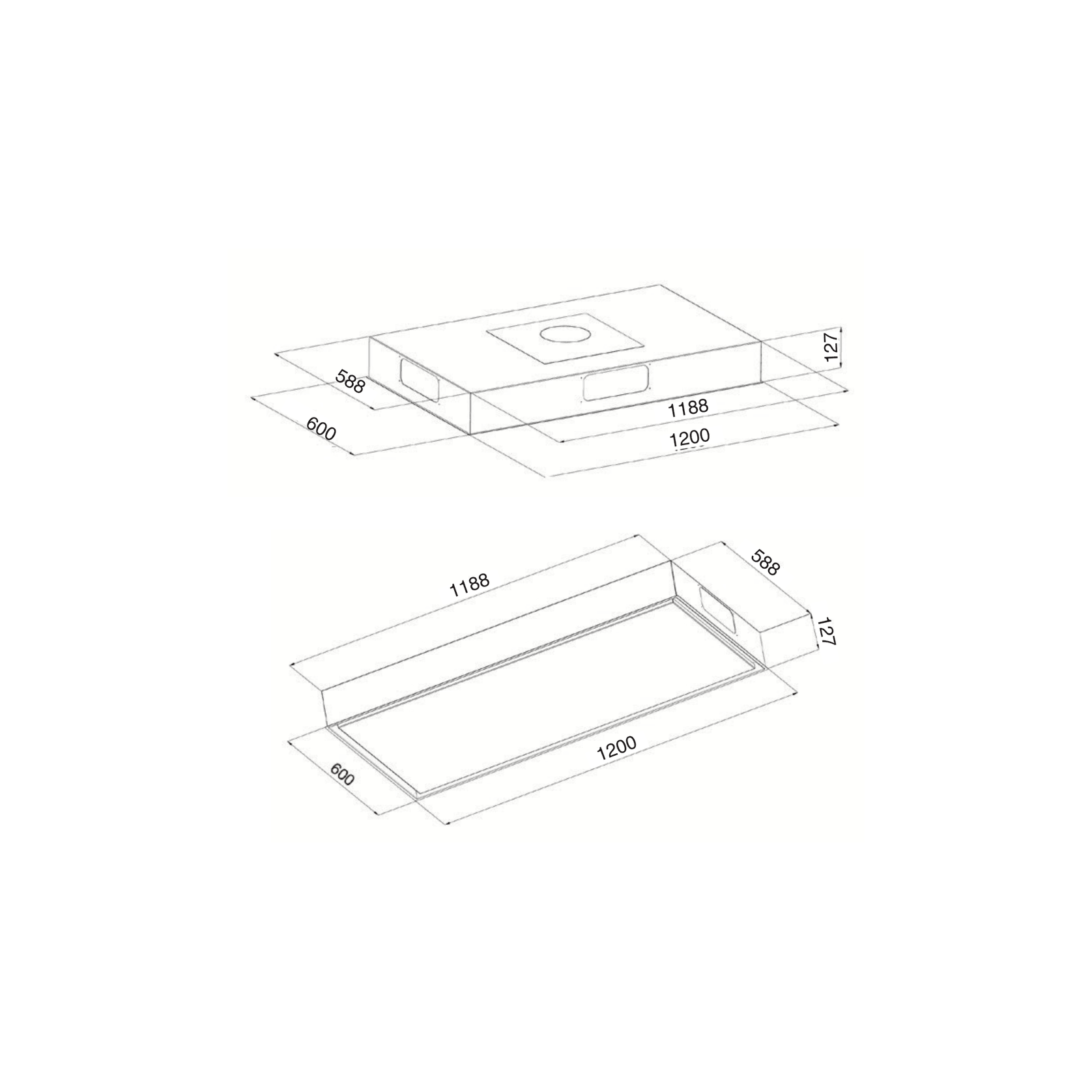 IK22 Ceiling Unit | Black gallery detail image