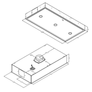 IK24W 100cm Ceiling Unit gallery detail image