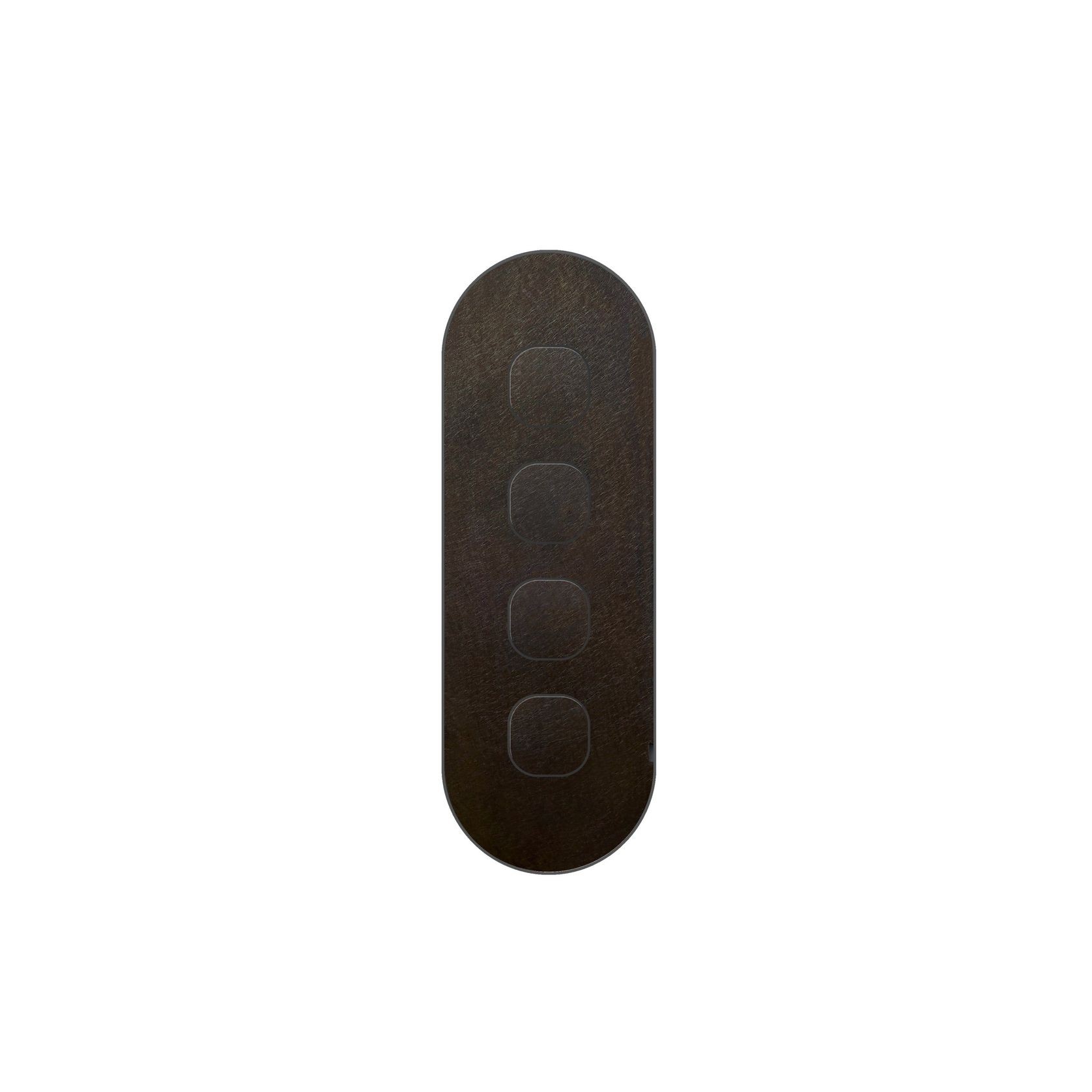13 Carbon 4 Gang Switch Grid Faceplate gallery detail image